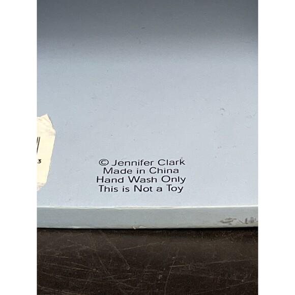 Jennifer Clark Tropical Frogs Tissue Box Holder Colorful 3D Bath Assesories - Picture 5 of 6